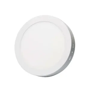 PANEL REDONDO SOBREPUESTO CALIDO 6W