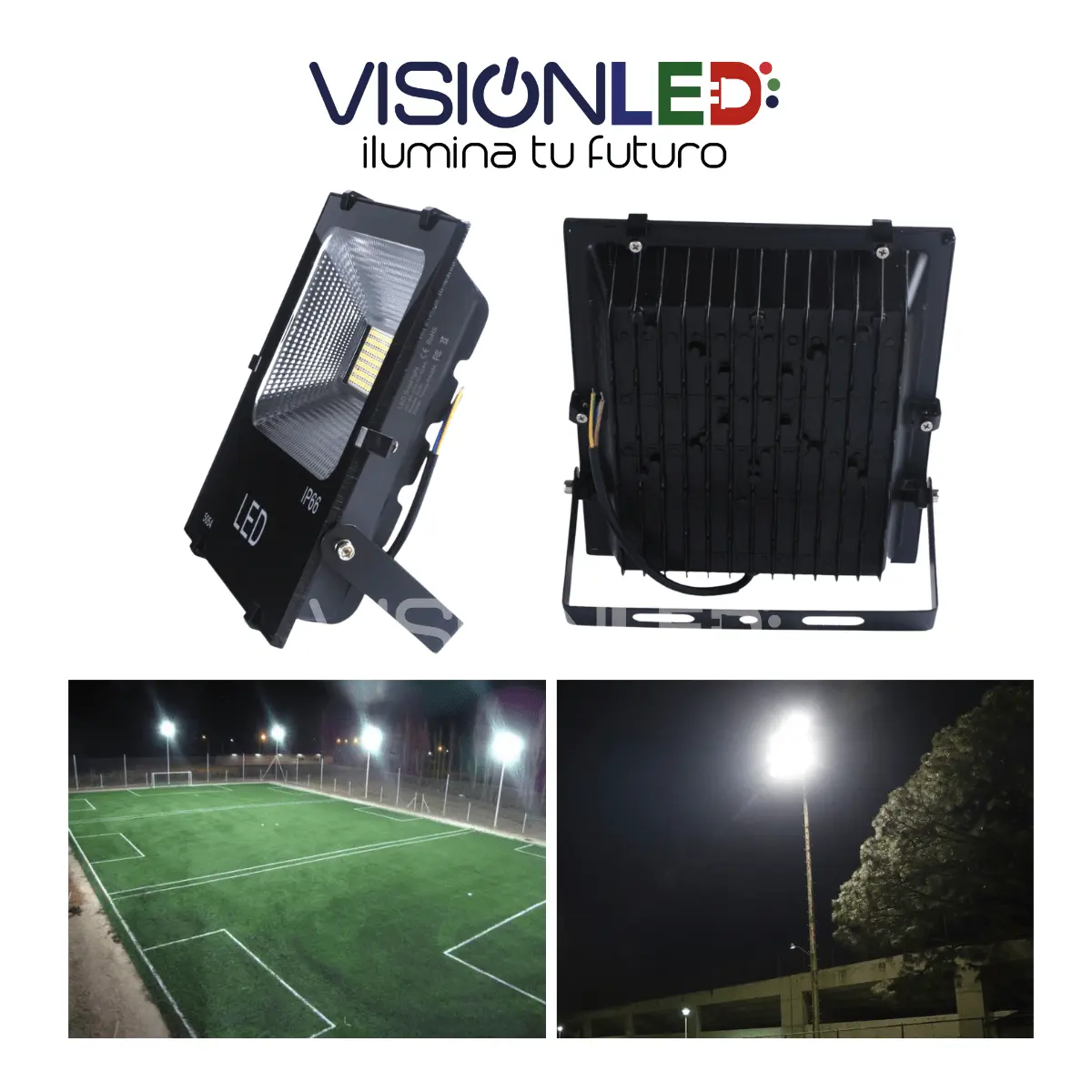Reflector Led Exterior 10w - Imagen 2