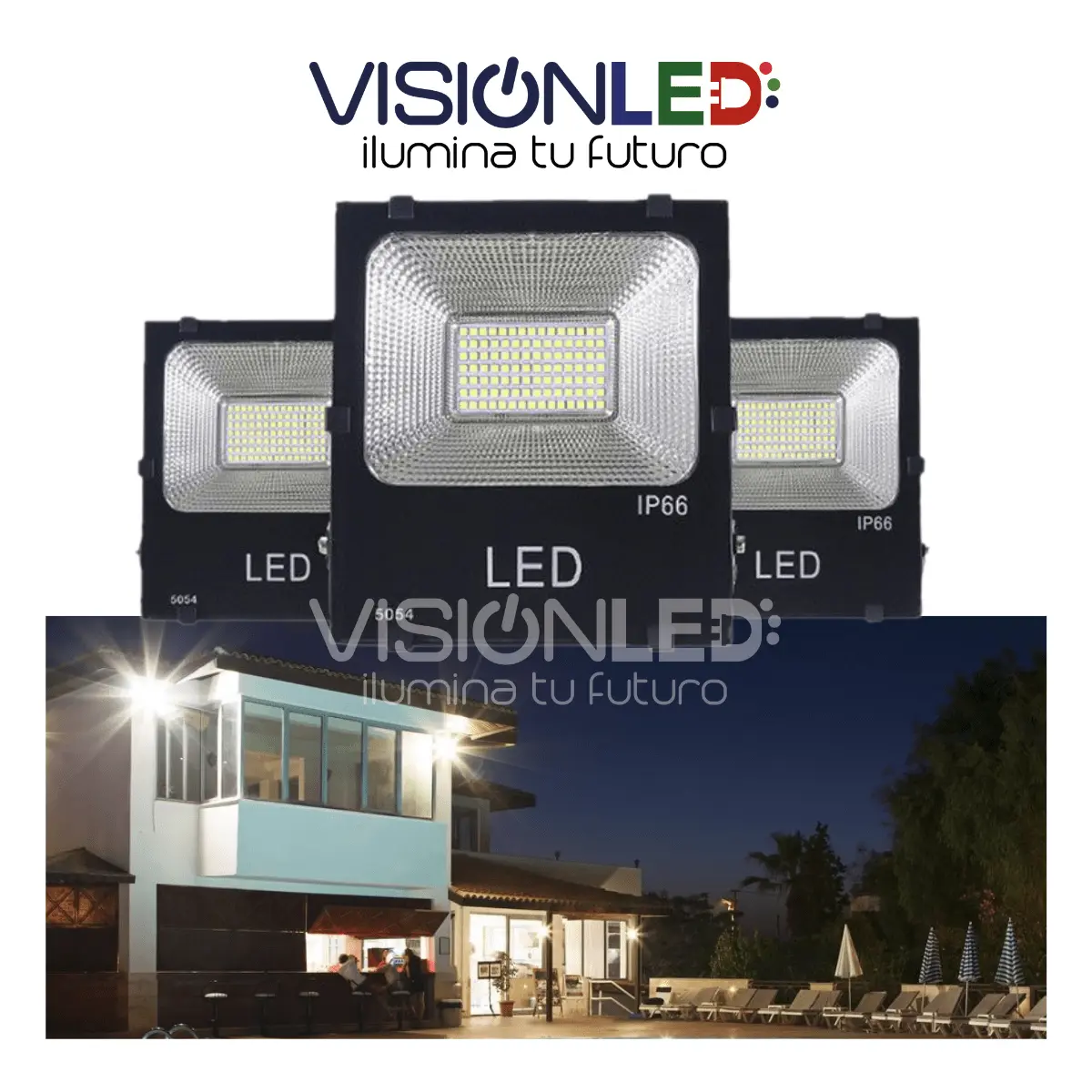 Reflector Led Exterior 10w - Imagen 3